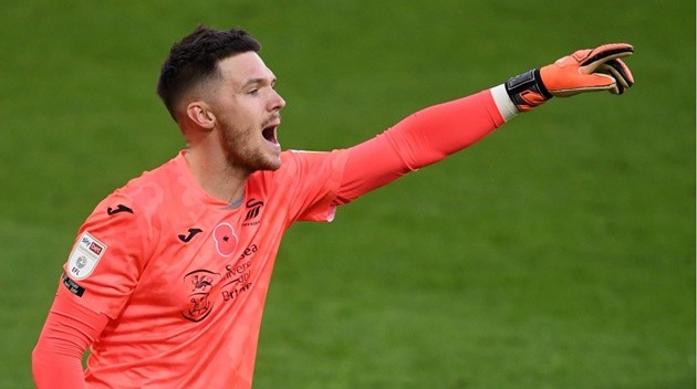 Freddie Woodman trong màu áo CLB