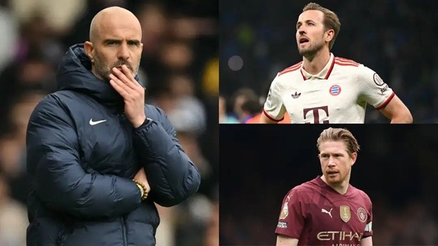 HLV Enzo Maresca mong muốn tăng cường chất lượng và kinh nghiệm cho đội hình Chelsea nhưng không được chấp thuận chiêu mộ Harry Kane và Kevin De Bruyne.