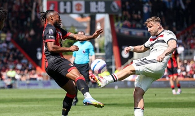 Luke Shaw cần được trả về vị trí hậu vệ cánh trái sở trường để phát huy tối đa khả năng tấn công và phòng ngự