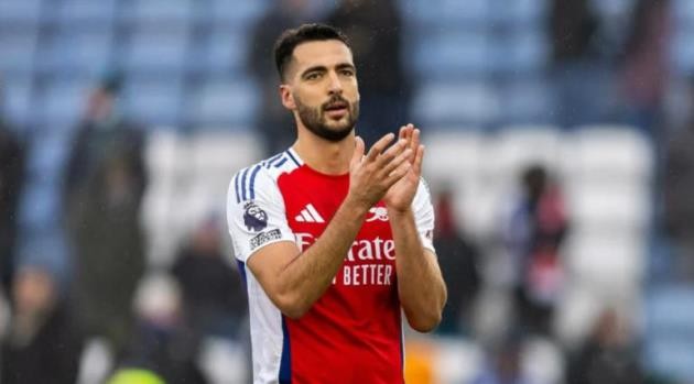 Merino suýt mang vá» quáº£ pháº¡t Ä‘á»n cho Arsenal.