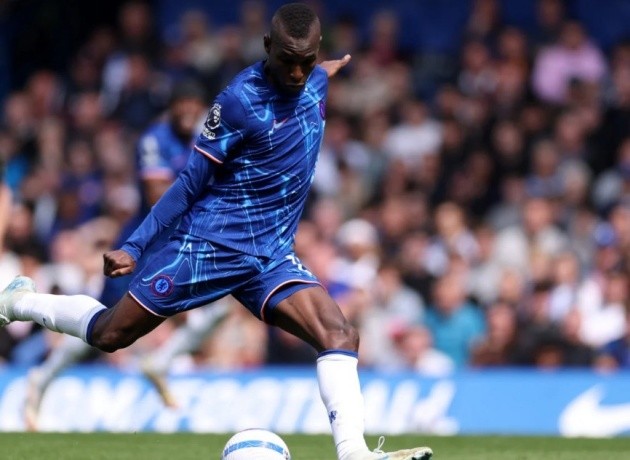 Nicolas Jackson trong màu áo Chelsea.