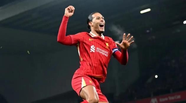 Van Dijk thật sự đẳng cấp.